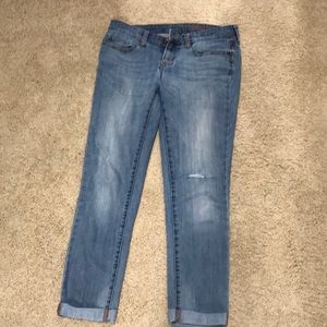 Gap premium boyfriend jeans 4/27.